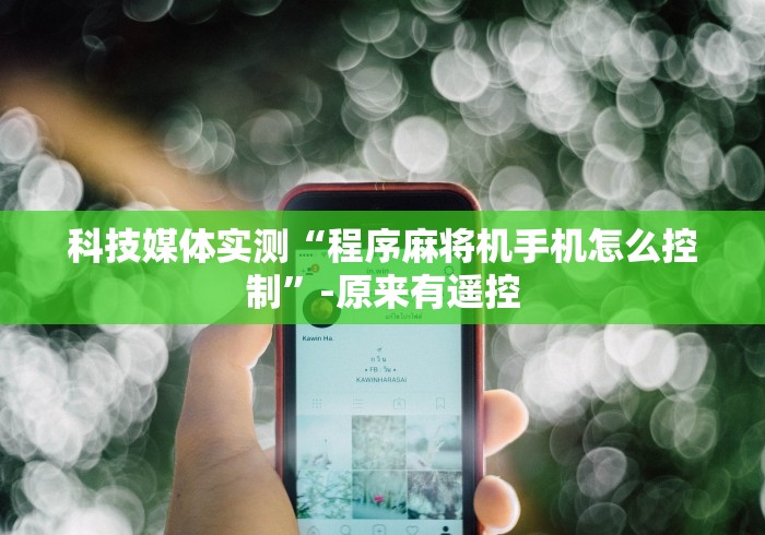 科技媒体实测“程序麻将机手机怎么控制”-原来有遥控 科技媒体实测“程序麻将机手机怎么控制”-原来有遥控