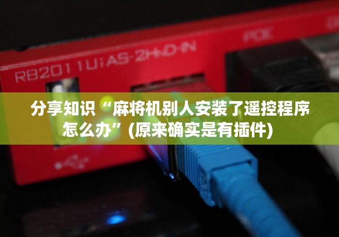 分享知识“麻将机别人安装了遥控程序怎么办”(原来确实是有插件) 