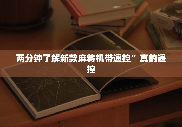 两分钟了解新款麻将机带遥控”真的遥控 两分钟了解新款麻将机带遥控”真的遥控