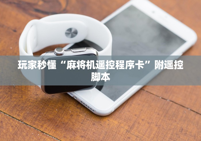 必备科技“安装麻将机控牌器”(有挂分享)详细教程(已更新)