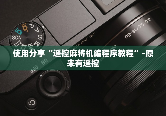 使用分享“遥控麻将机编程序教程”-原来有遥控