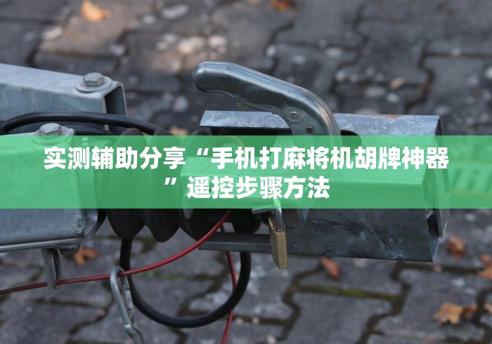 实测辅助分享“手机打麻将机胡牌神器”遥控步骤方法