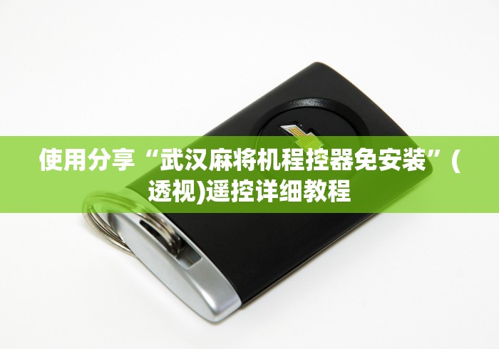 使用分享“武汉麻将机程控器免安装”(透视)遥控详细教程