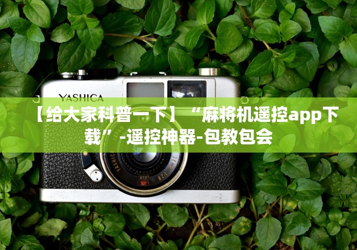 【给大家科普一下】“麻将机遥控app下载”-遥控神器-包教包会