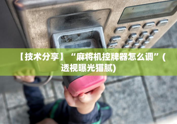 【技术分享】“麻将机控牌器怎么调”(透视曝光猫腻)