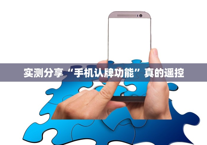 实测分享“手机认牌功能”真的遥控