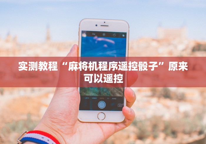 实测教程“麻将机程序遥控骰子”原来可以遥控