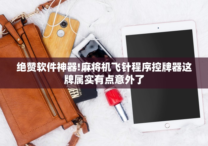 绝赞软件神器!麻将机飞针程序控牌器这牌属实有点意外了