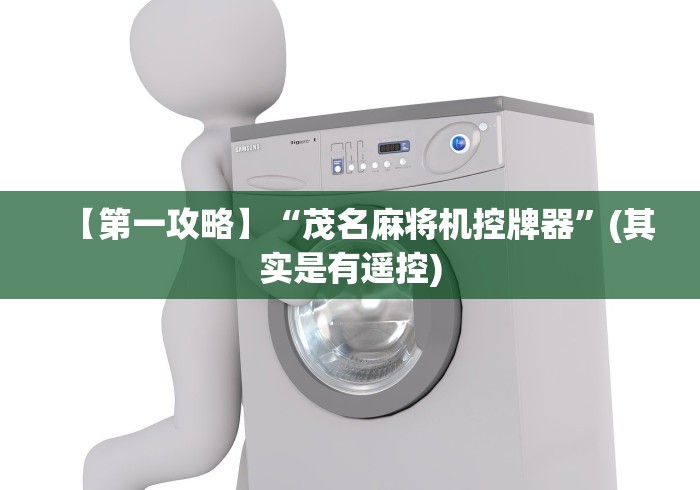 【第一攻略】“茂名麻将机控牌器”(其实是有遥控) 【第一攻略】“茂名麻将机控牌器”(其实是有遥控)