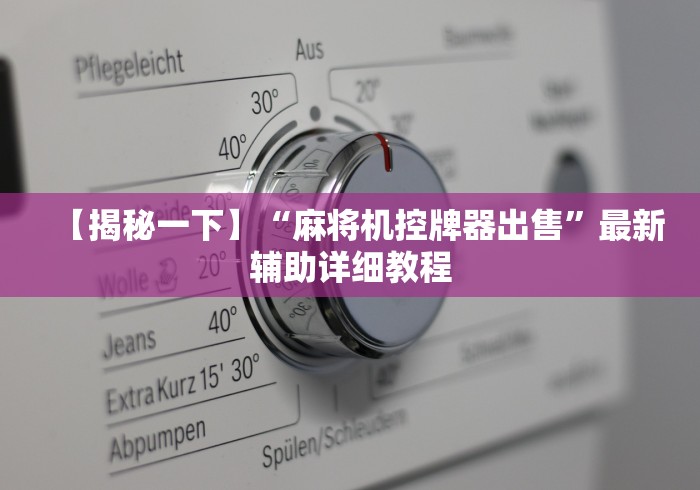 实测辅助“成都麻将机控牌器怎么安装”(辅助插件下载教程)