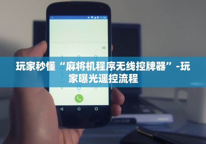 玩家秒懂“麻将机程序无线控牌器”-玩家曝光遥控流程