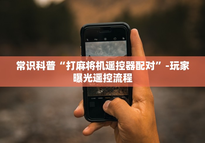 实测分享“麻将机遥控器作弊视频”遥控安装教程 实测分享“麻将机遥控器作弊视频”遥控安装教程