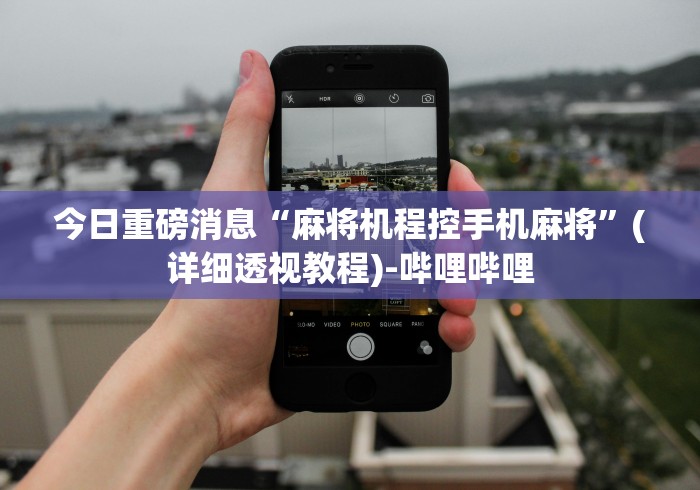 今日重磅消息“麻将机程控手机麻将”(详细透视教程)-哔哩哔哩 今日重磅消息“麻将机程控手机麻将”(详细透视教程)-哔哩哔哩