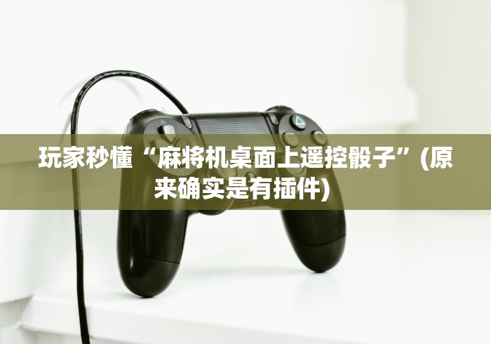 玩家秒懂“麻将机桌面上遥控骰子”(原来确实是有插件) 玩家秒懂“麻将机桌面上遥控骰子”(原来确实是有插件)