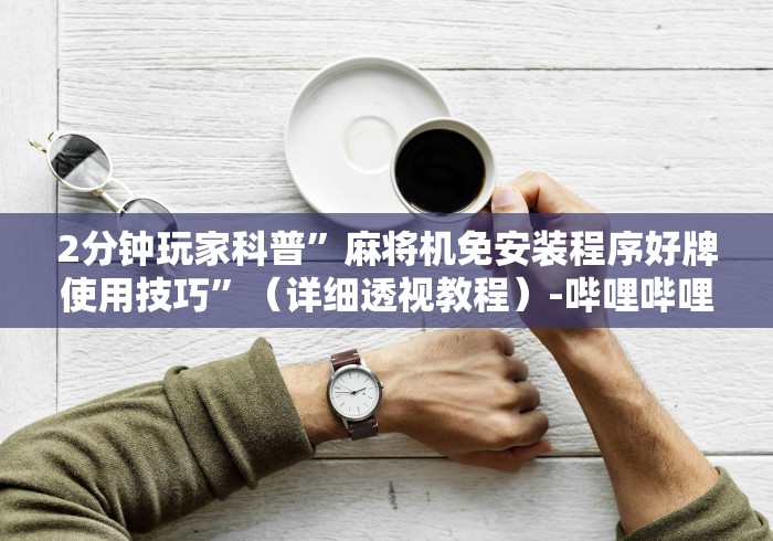 2分钟玩家科普”麻将机免安装程序好牌使用技巧”（详细透视教程）-哔哩哔哩