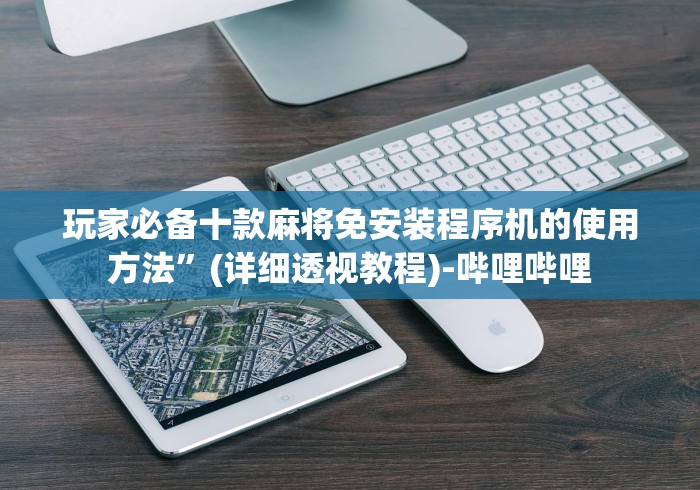 玩家必备十款麻将免安装程序机的使用方法”(详细透视教程)-哔哩哔哩