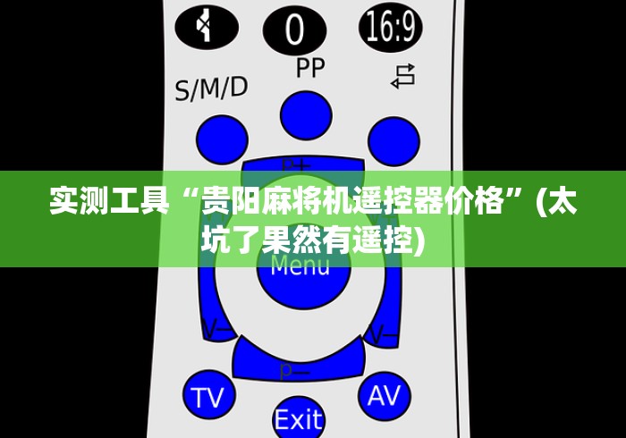 实测工具“贵阳麻将机遥控器价格”(太坑了果然有遥控)