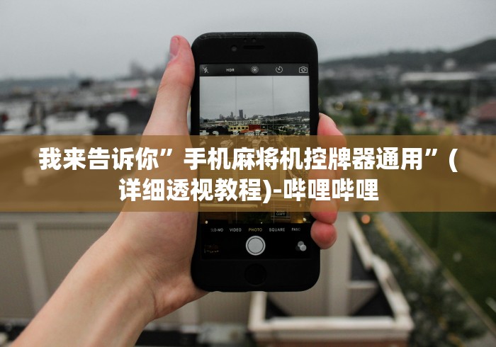 我来告诉你”手机麻将机控牌器通用”(详细透视教程)-哔哩哔哩