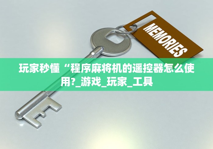 玩家秒懂“程序麻将机的遥控器怎么使用?_游戏_玩家_工具
