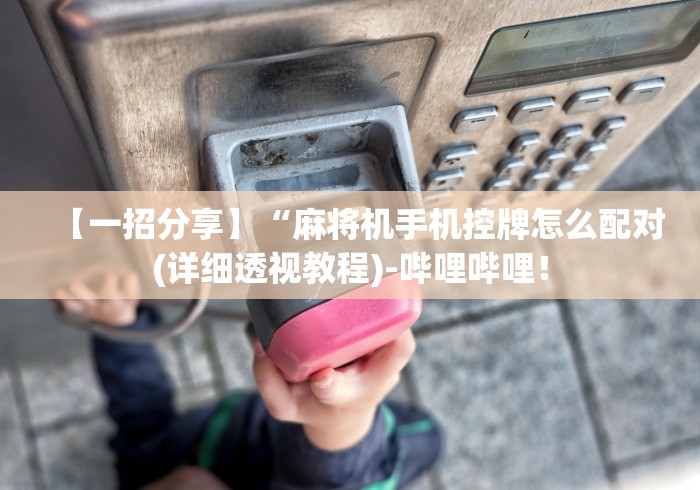 【一招分享】“麻将机手机控牌怎么配对(详细透视教程)-哔哩哔哩！