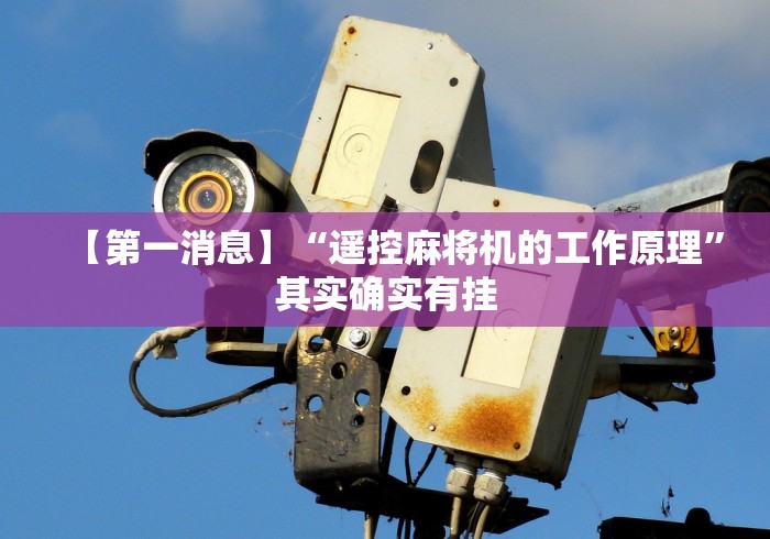 【第一消息】“遥控麻将机的工作原理”其实确实有挂