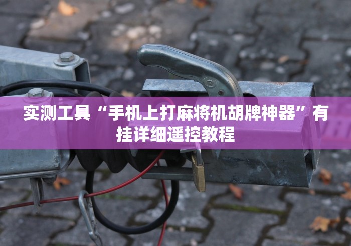 实测工具“手机上打麻将机胡牌神器”有挂详细遥控教程