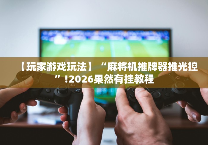 【玩家游戏玩法】“麻将机推牌器推光控”!2026果然有挂教程