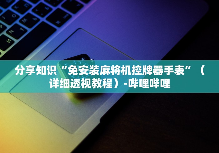 分享知识“免安装麻将机控牌器手表”（详细透视教程）-哔哩哔哩