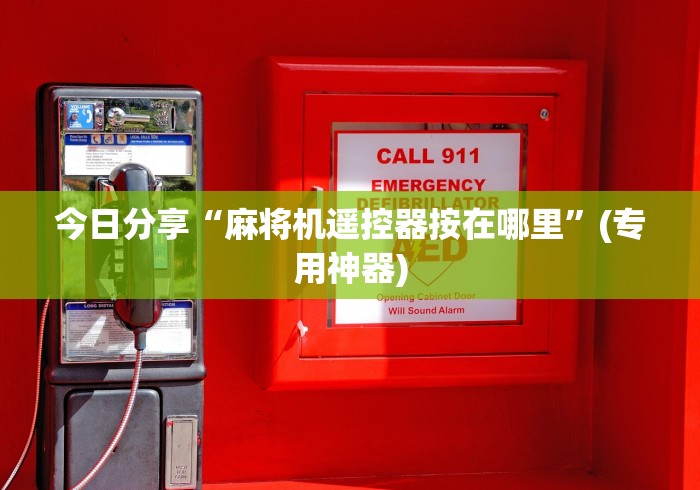 今日分享“麻将机遥控器按在哪里”(专用神器)